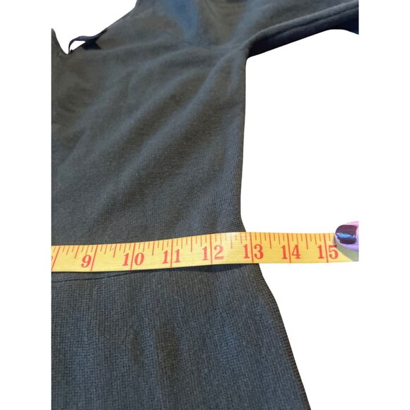 Ann Taylor Dress Bell Sleeve Fit and Flare Wool XS Petite - Picture 5 of 7